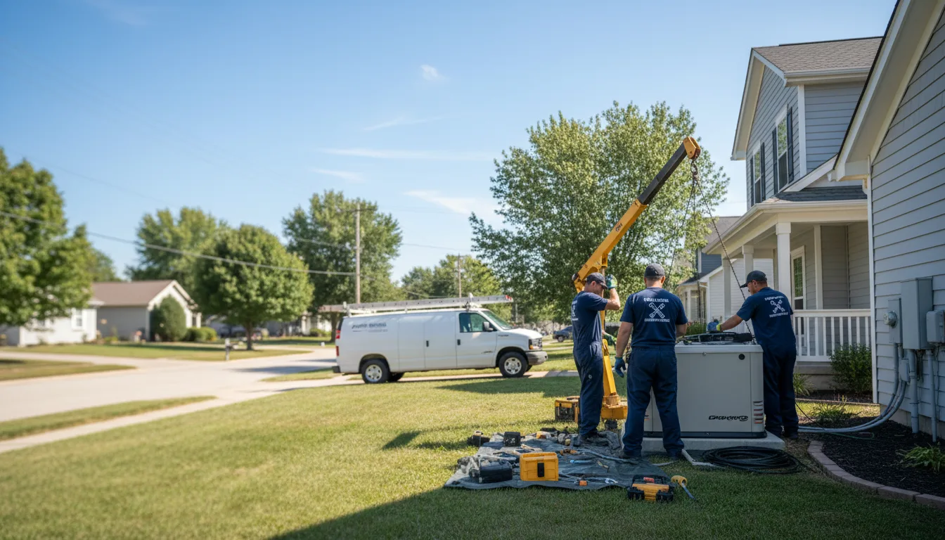 Generator Installation in Jonesville, TX near me